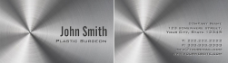 Визитка для пластического хирурга