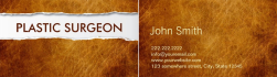 Визитка для пластического хирурга