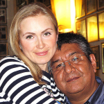 Владимир Тапиа Фернандес с женой Натальей Ивановой