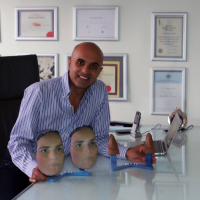 Распечатка лица для ринопластики