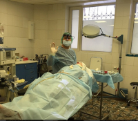 Тигран Алексанян в операционной