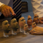 Трехмерная распечатка человеческого бюста