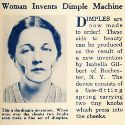 Ямочки на щеках