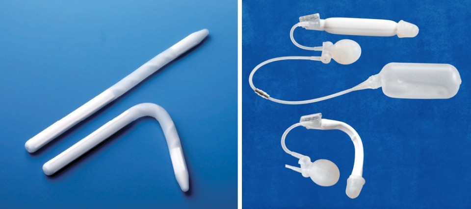 Полужесткие и надувные имплантаты для фаллопротезирования