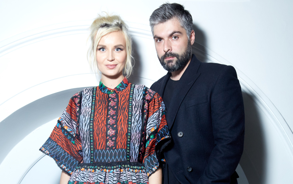 Полина Гагарина с мужем